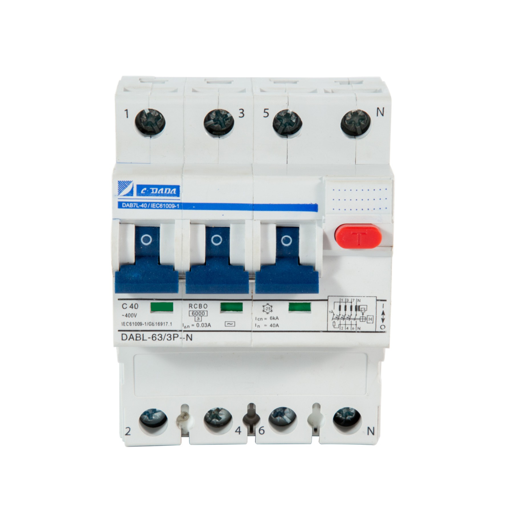 DABF-63 Nova series RCBO