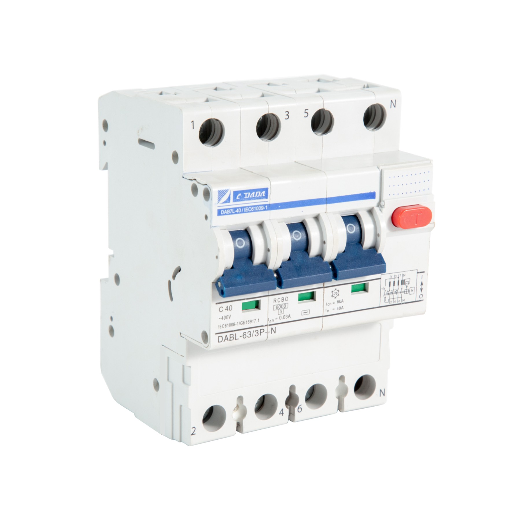 DABF-63 Nova series RCBO