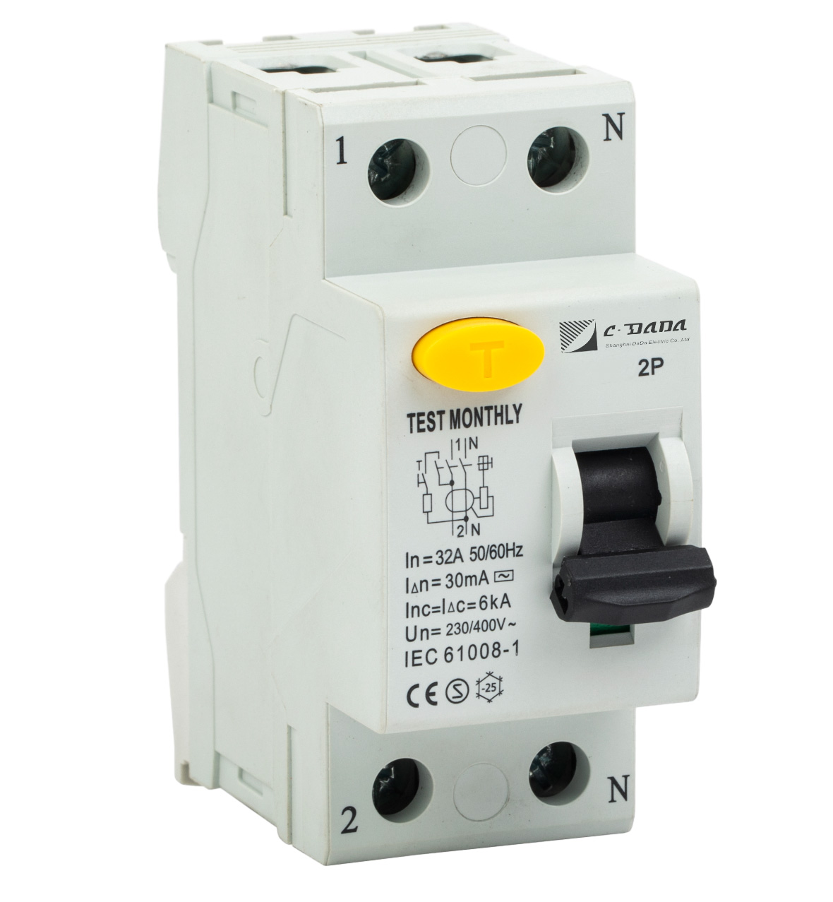 ALF 6KA RCCB Residual Current Circuit Breaker