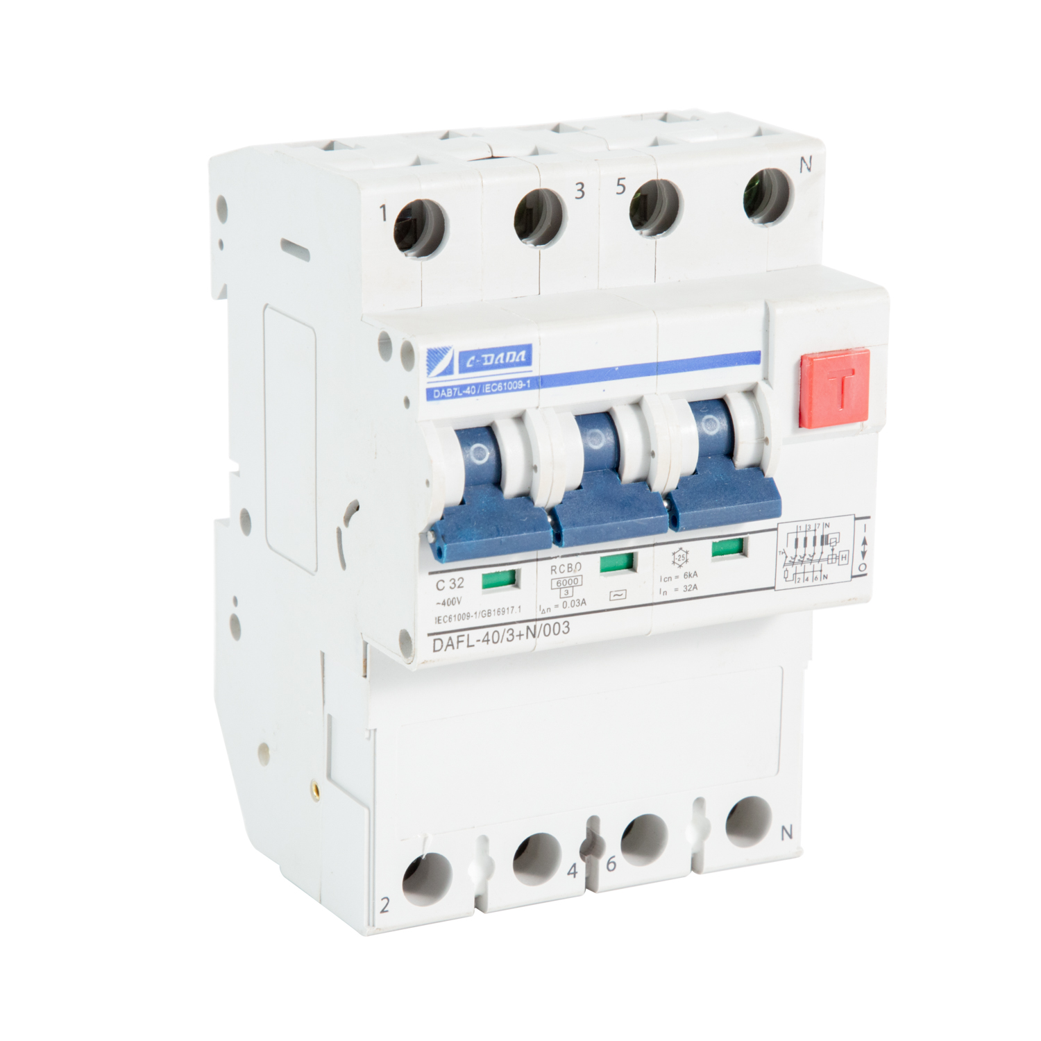 DABF-63 Nova series RCBO