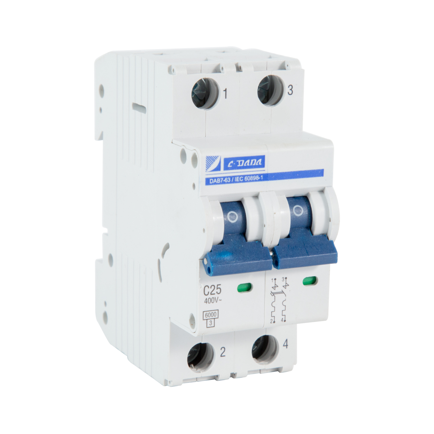 DAB7-63 Nova series Miniature Circuit breaker(MCB)