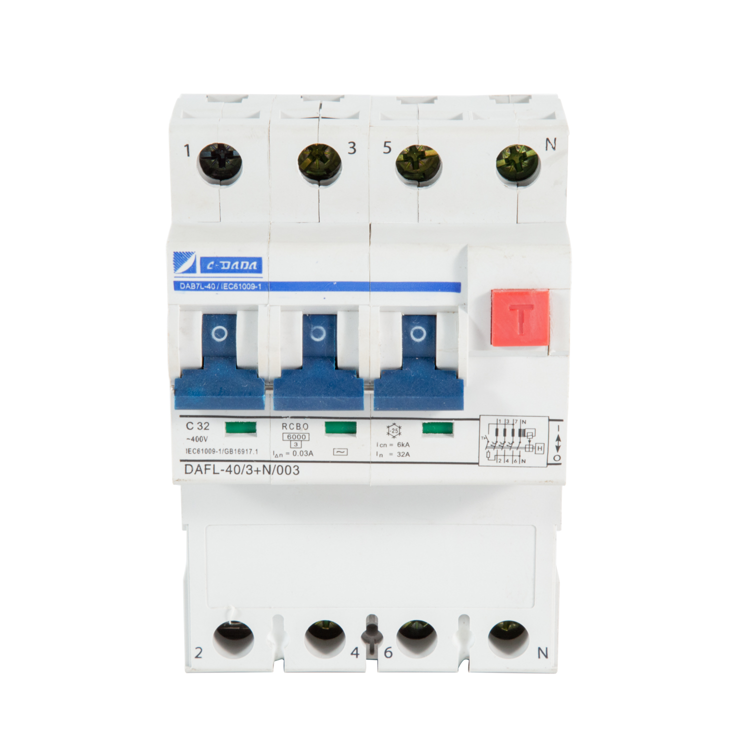 DABF-63 Nova series RCBO