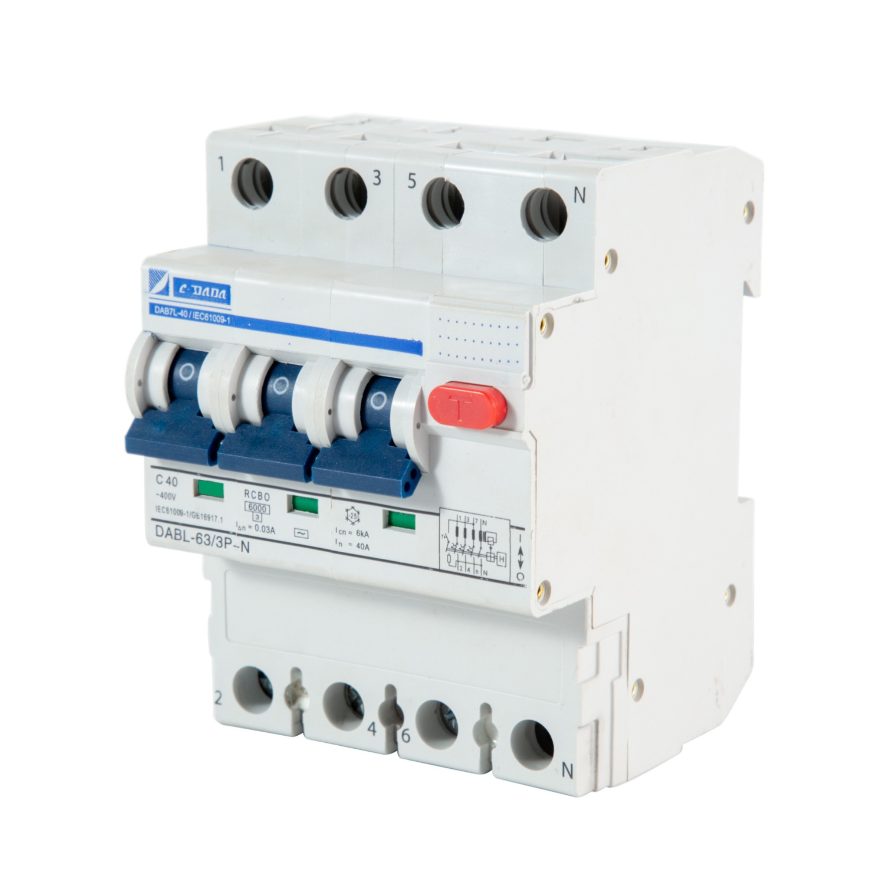 DABF-63 Nova series RCBO