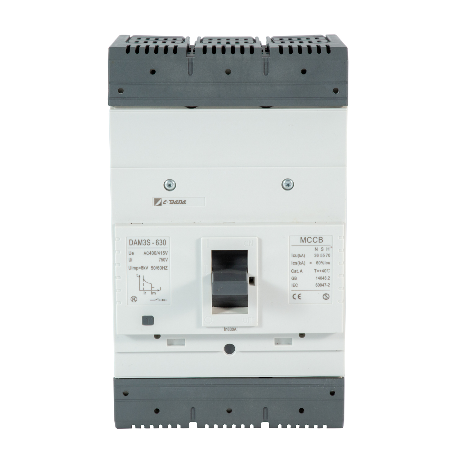 DAM3-630 MCCB Molded Case Circuit Breaker