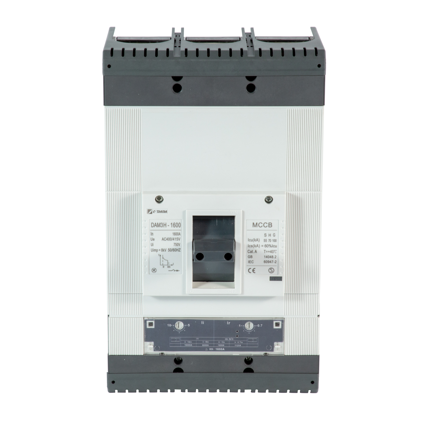 DAM3-1600 MCCB Molded Case Circuit Breaker