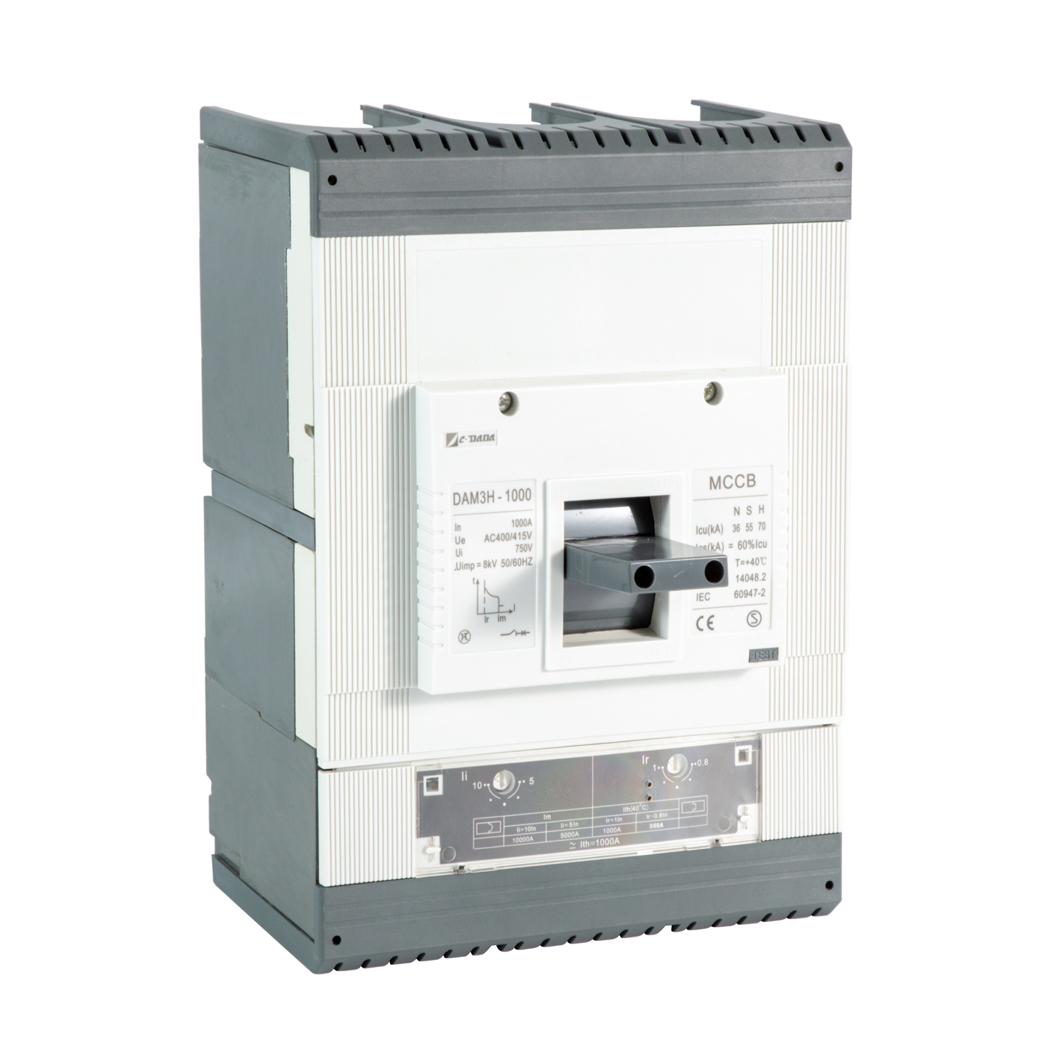 DAM3-1000 MCCB Molded Case Circuit Breaker