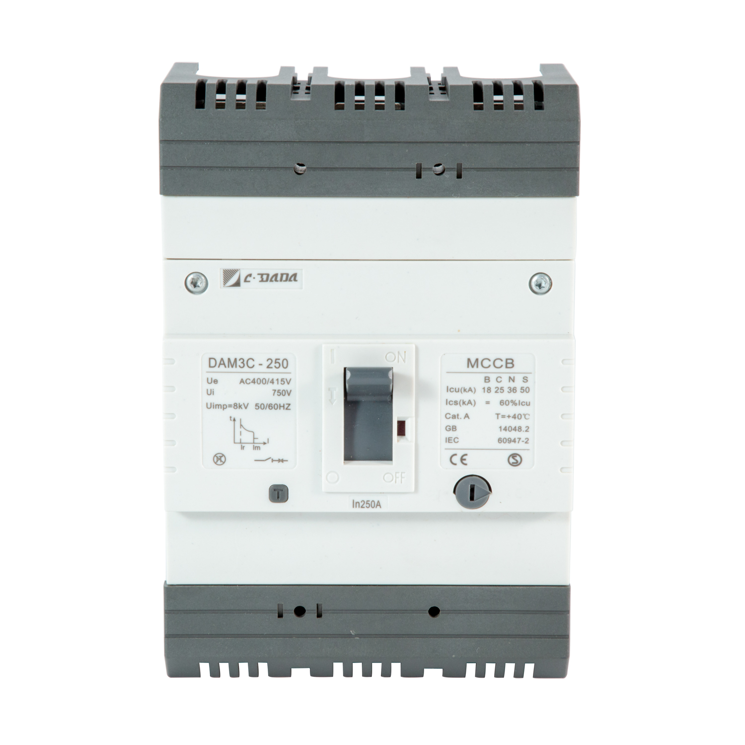 DAM3-250 MCCB Molded Case Circuit Breaker