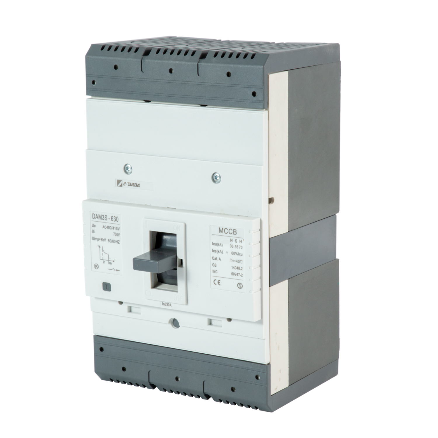 DAM3-630 MCCB Molded Case Circuit Breaker