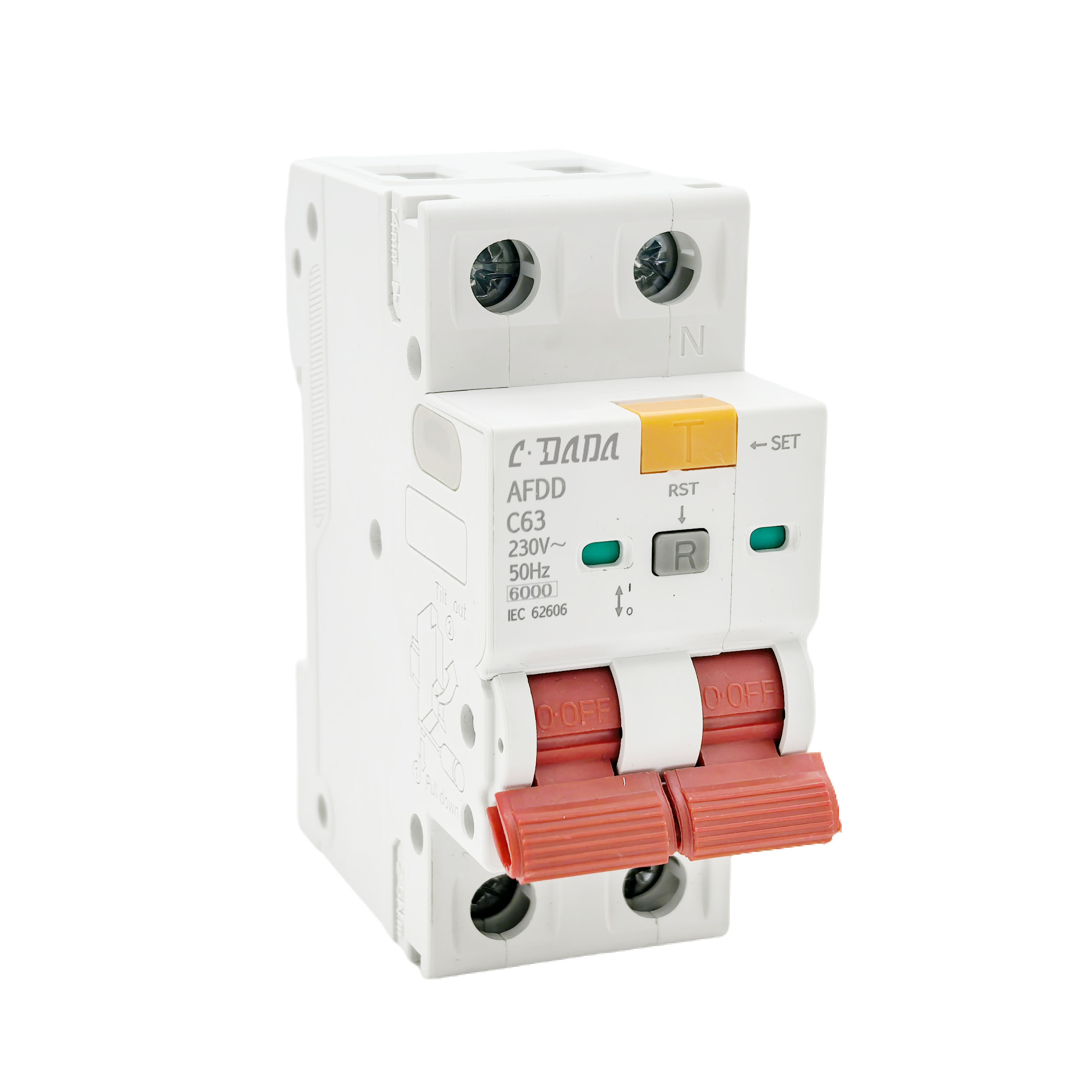 Arc Fault Dection Devices-AFDD With leakage protection AFDDLE